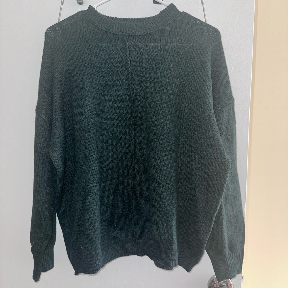 Forest green sweater